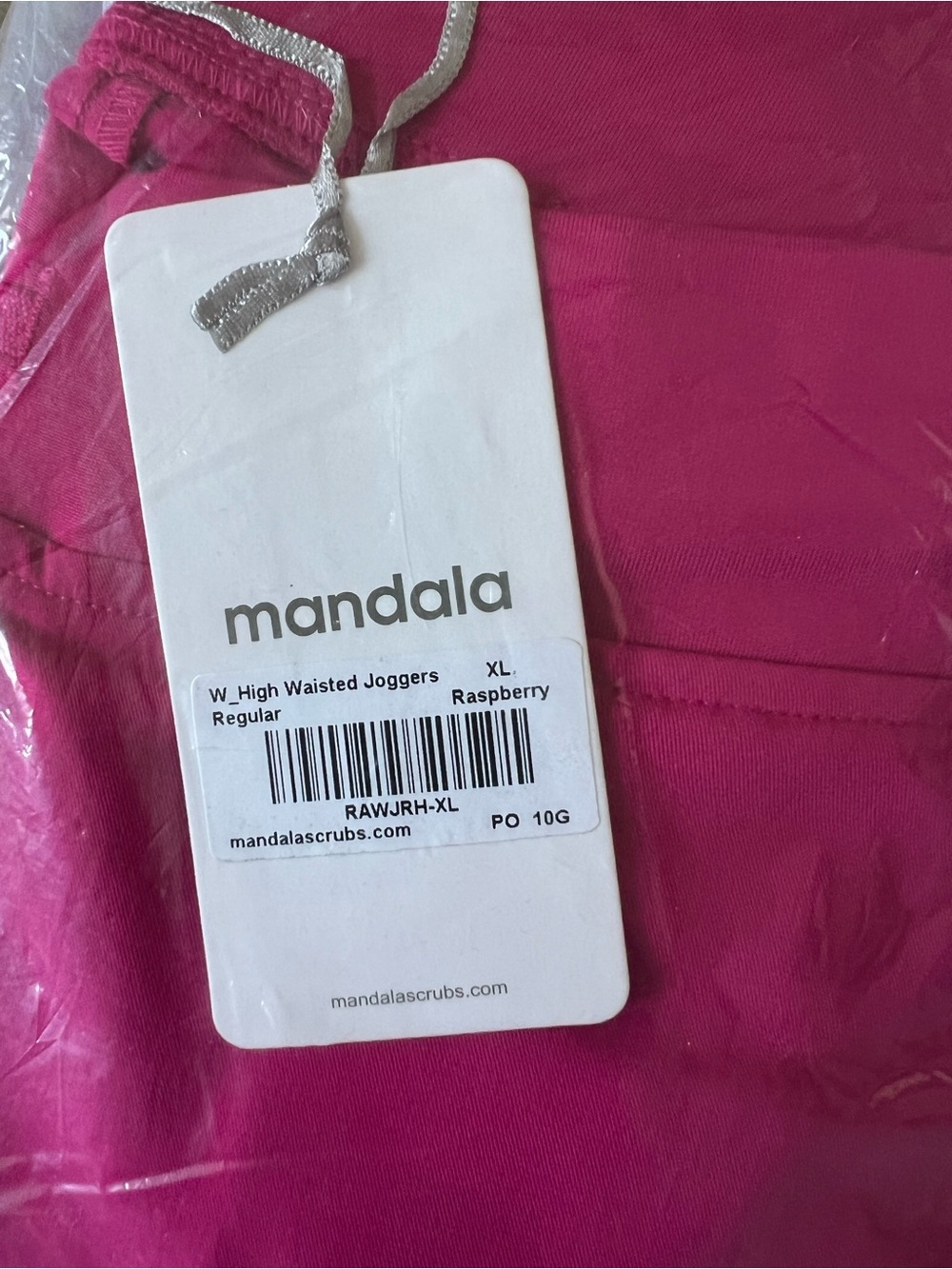 NWT Mandala Raspberry Scrub Set - Picture 10 of 10